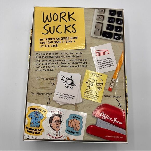 Office Space Work Sucks Game - Picture 2 of 13